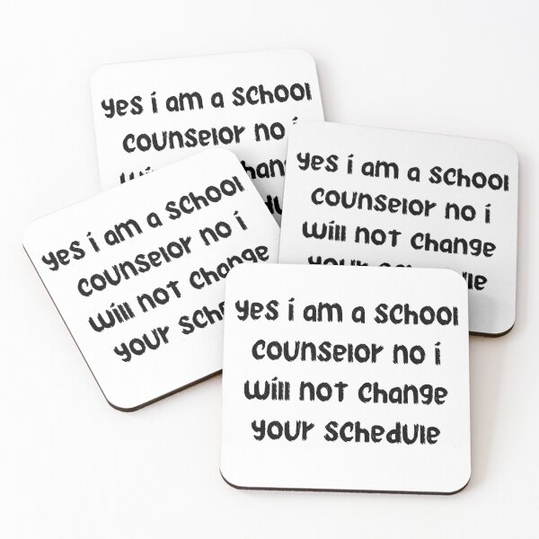 Item preview, yes i am a school counselor no i will not change your schedule designed and sold by stor11.