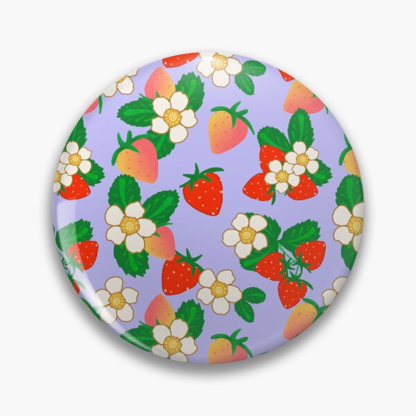 Item preview, Strawberry Flower - LightPurple designed and sold by JaselviiStudio.