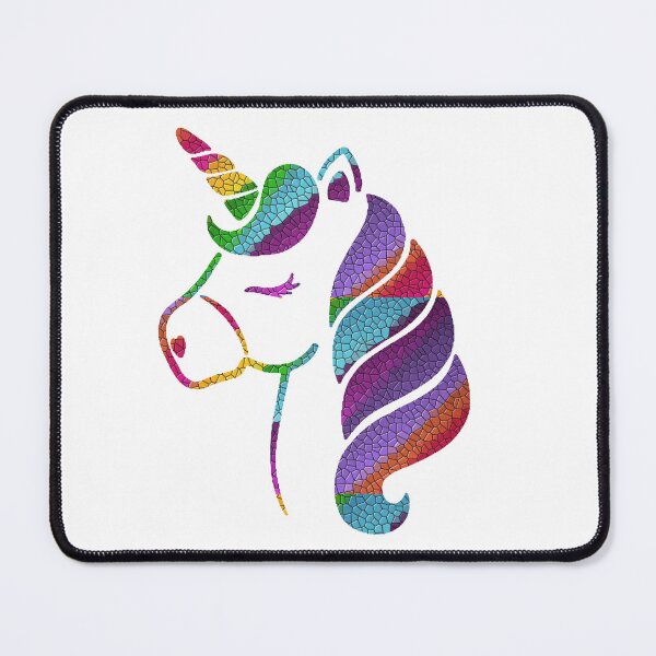 Item preview, Solidarity multicolored unicorn designed and sold by FAUNIASOLIDARIA.