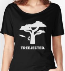Treejected | Funny Disc Golf Women's Relaxed Fit T-Shirt