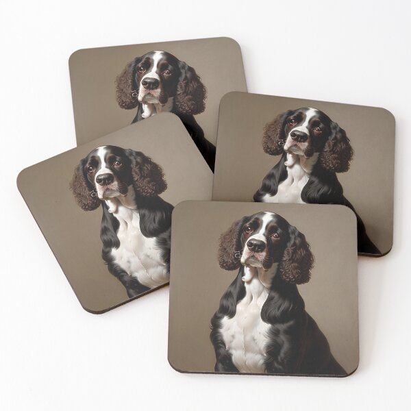 Item preview, Canine Majesty: English Water Spaniel Portrait designed and sold by DavesDogShop.