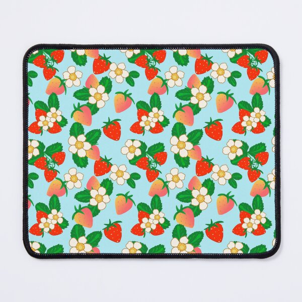 Item preview, Strawberry Flower - LightBlue designed and sold by JaselviiStudio.