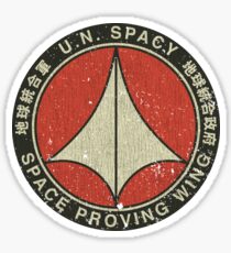 UN Spacy Space Proving Wing Sticker