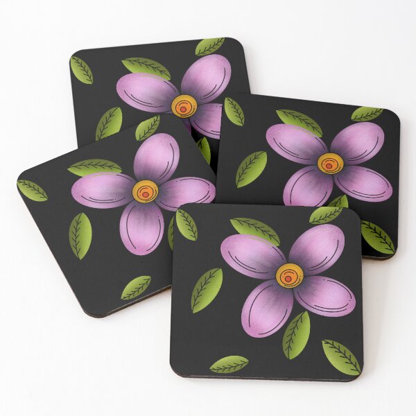 Item preview, Flor morada regordeta designed and sold by Prinia.