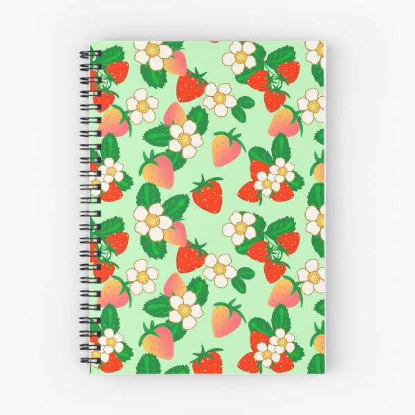 Item preview, Strawberry Flower - LightGreen designed and sold by JaselviiStudio.