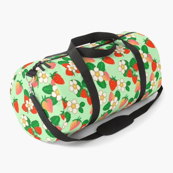 Item preview, Strawberry Flower - LightGreen designed and sold by JaselviiStudio.