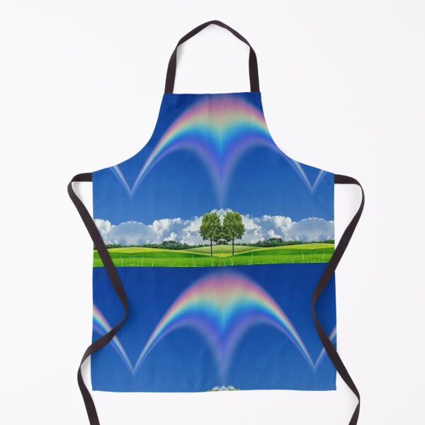 Item preview, Beautiful Rainbows over the clear blue skies with white clouds over lush green mountains are absolutely breathe taking designed and sold by Tiannalaw.