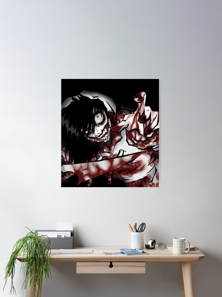 Jeff the Killer Poster for Sale by LemV0m