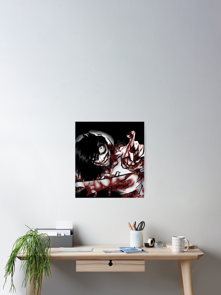 Jeff the Killer Poster for Sale by LemV0m