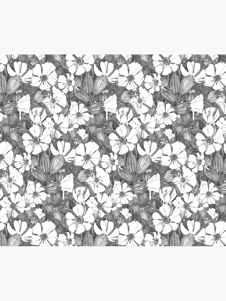 Thumbnail 5 of 5, Shower Curtain, sea campion designed and sold by scrummy.