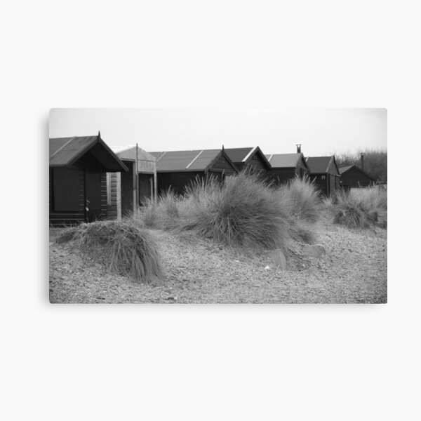 Item preview, Beach huts at Walberswick Suffolk - Framed print designed and sold by MyriadLifePhoto.