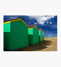 Beach Hut Series 5 Photographic Print