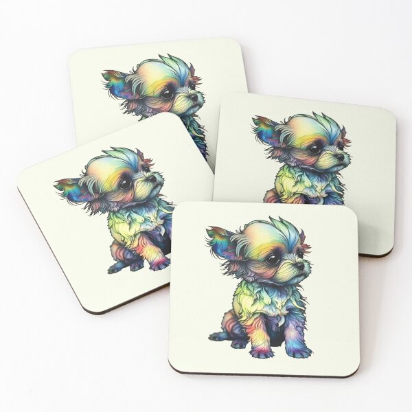 Item preview, Cachorro colorido designed and sold by GenerationGems.