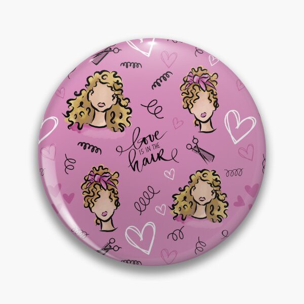 Item preview, Love is in the Hair (Blonde) designed and sold by Curly-Cuties.