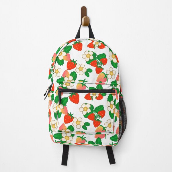 Artikelvorschau, Strawberry Flower - White entworfen und verkauft von JaselviiStudio.