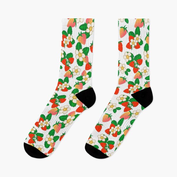 Item preview, Strawberry Flower - White designed and sold by JaselviiStudio.