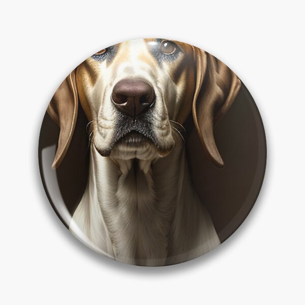Artikelvorschau, Canine Majesty: Serbian Tricolour Hound Portrait entworfen und verkauft von DavesDogShop.