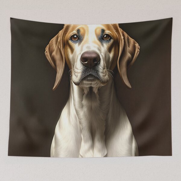 Item preview, Canine Majesty: Serbian Tricolour Hound Portrait designed and sold by DavesDogShop.