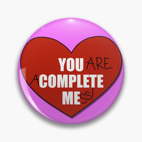 Item preview, Completed You Complete Me Heart designed and sold by aribluestein.