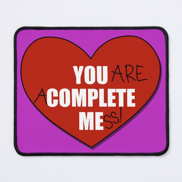 Item preview, Completed You Complete Me Heart designed and sold by aribluestein.