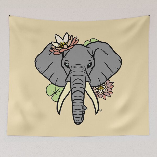 Item preview, Ellilyphant by Yuuki G designed and sold by Yuuki G's Artsy Things.