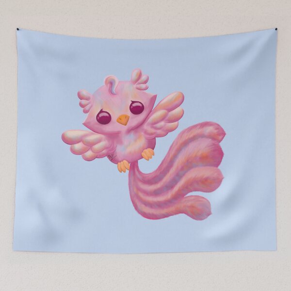 Item preview, Tiny Pink Phoenix designed and sold by Fritzyfluff.