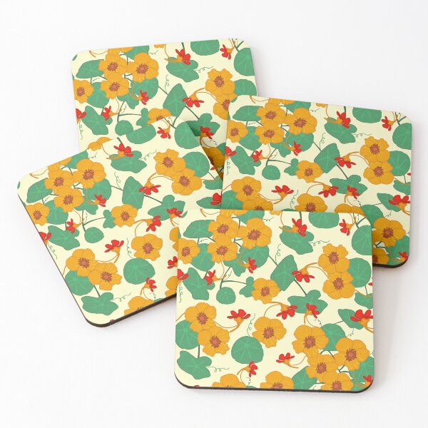 Item preview, Nasturtiums Flower - Yellow designed and sold by JaselviiStudio.