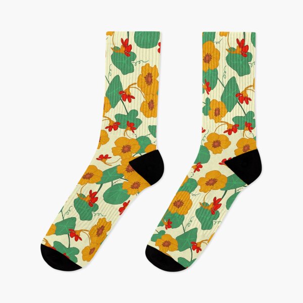 Item preview, Nasturtiums Flower - Yellow designed and sold by JaselviiStudio.