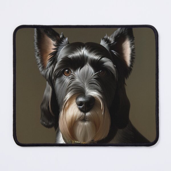 Item preview, Canine Majesty: Standard Schnauzer Portrait designed and sold by DavesDogShop.