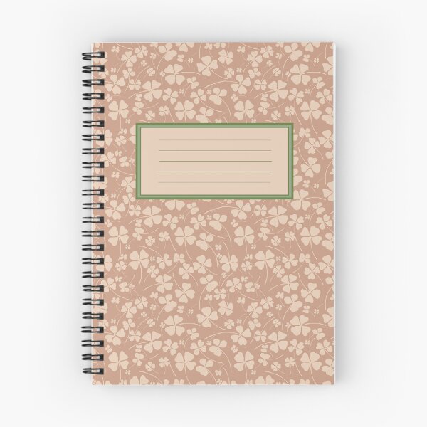 Item preview, Four Leaf Clover vintage beige on blush designed and sold by kylee---kc.