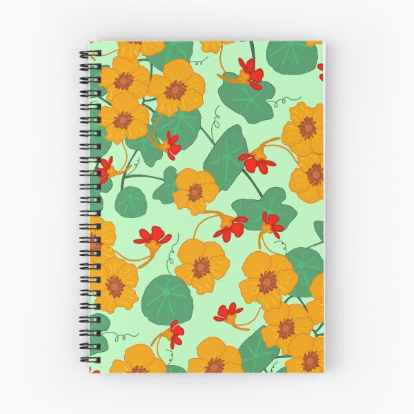 Item preview, Nasturtiums Flower - LightGreen designed and sold by JaselviiStudio.