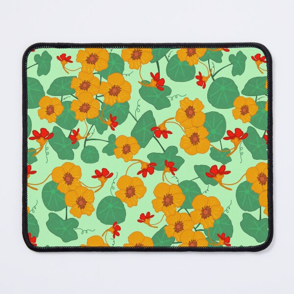 Item preview, Nasturtiums Flower - LightGreen designed and sold by JaselviiStudio.