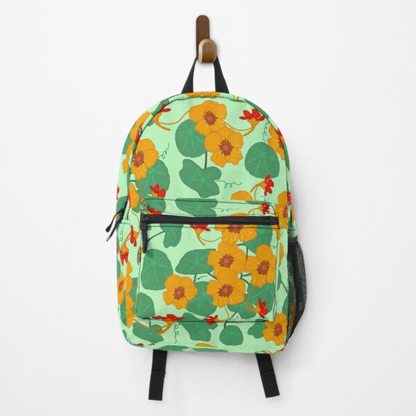 Item preview, Nasturtiums Flower - LightGreen designed and sold by JaselviiStudio.