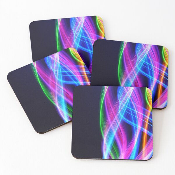 Item preview, 3D rainbow color lines designed and sold by leen12 Art Designs Prints.