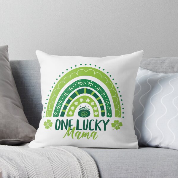 Item preview, One Lucky Mama St Patricks Day Rainbow designed and sold by PUFFYP.