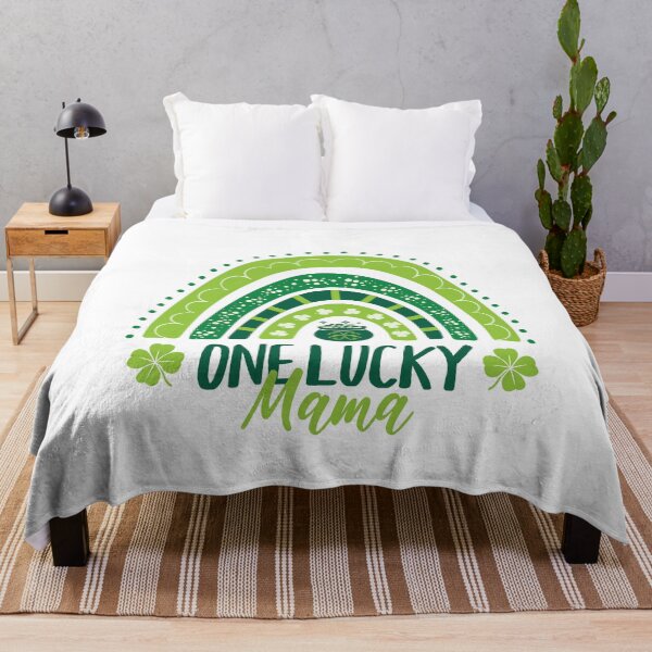 Item preview, One Lucky Mama St Patricks Day Rainbow designed and sold by PUFFYP.
