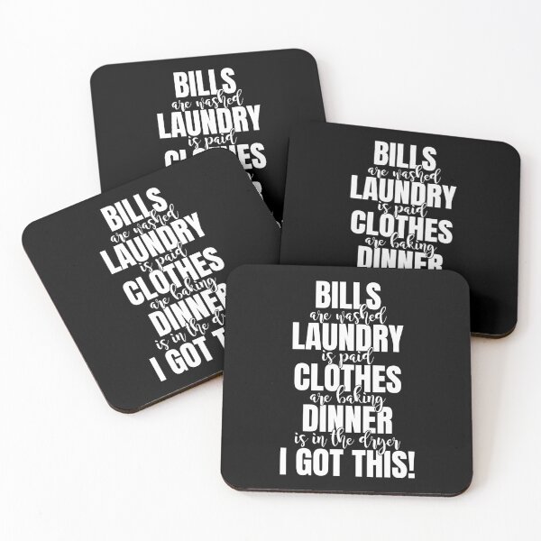 Item preview, Funny Tired and Stressed Quote, I Got This, Black designed and sold by sweetbelle.
