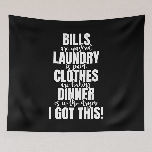Item preview, Funny Tired and Stressed Quote, I Got This, Black designed and sold by sweetbelle.