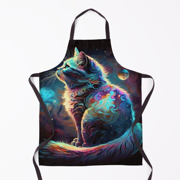 Item preview, Cosmic Kitty in the Stars designed and sold by wildcrazylove.