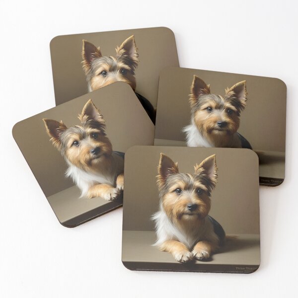 Item preview, Canine Majesty: Australian Terrier Portrait designed and sold by DavesDogShop.