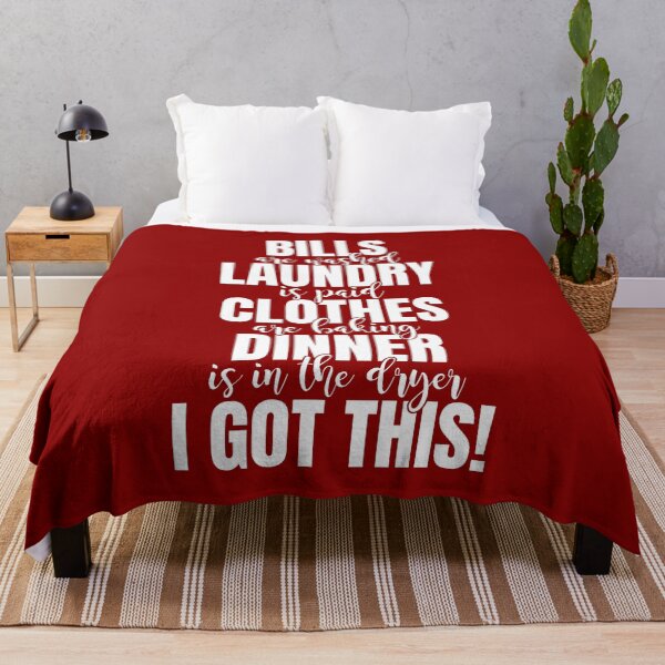 Item preview, Funny Tired and Stressed Quote, I Got This, Red designed and sold by sweetbelle.