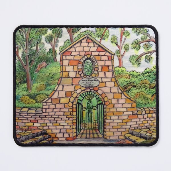 Item preview, 727 - THE TOMB OF DAVID LLOYD GEORGE - DAVE EDWARDS - COLOURED PENCILS - 2023 designed and sold by BLYTHART.