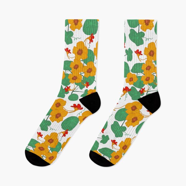 Item preview, Nasturtiums Flower - White designed and sold by JaselviiStudio.