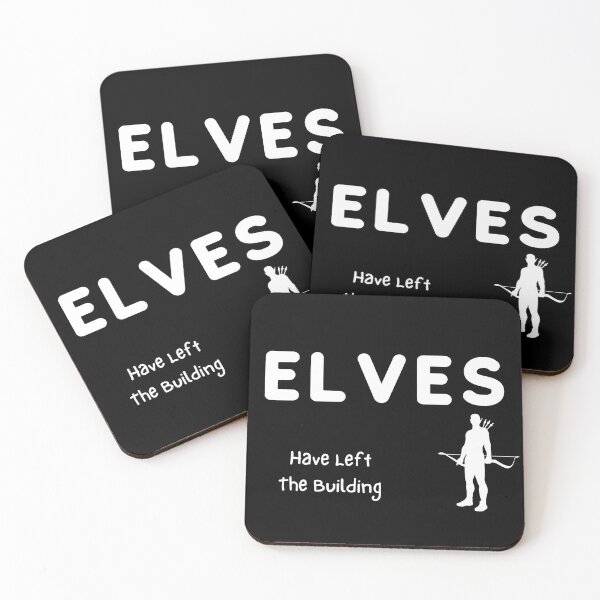 Item preview, Elves - Have left the building designed and sold by JenGo Creative.