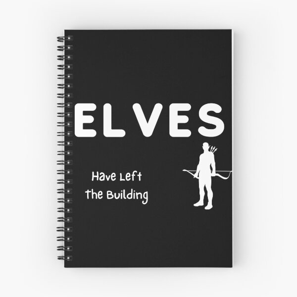 Item preview, Elves - Have left the building designed and sold by JenGo Creative.