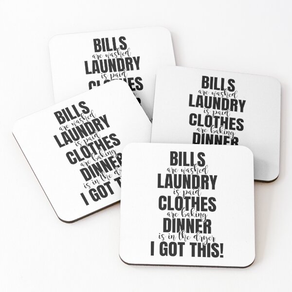 Item preview, Funny Tired and Stressed Quote, I Got This, White designed and sold by sweetbelle.