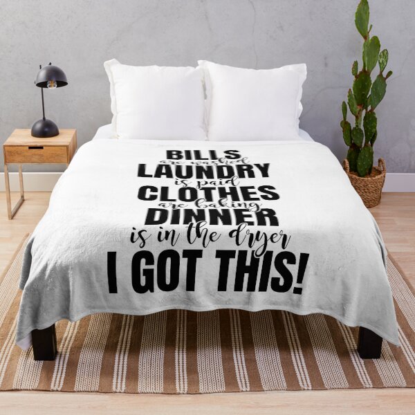 Item preview, Funny Tired and Stressed Quote, I Got This, White designed and sold by sweetbelle.