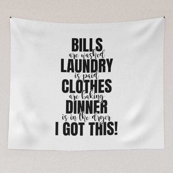 Item preview, Funny Tired and Stressed Quote, I Got This, White designed and sold by sweetbelle.
