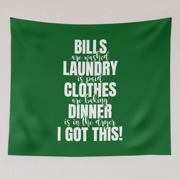 Item preview, Funny Tired and Stressed Quote, I Got This, Green designed and sold by sweetbelle.