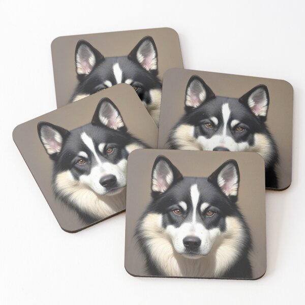 Item preview, Canine Majesty: Tamaskan Dog Portrait designed and sold by DavesDogShop.